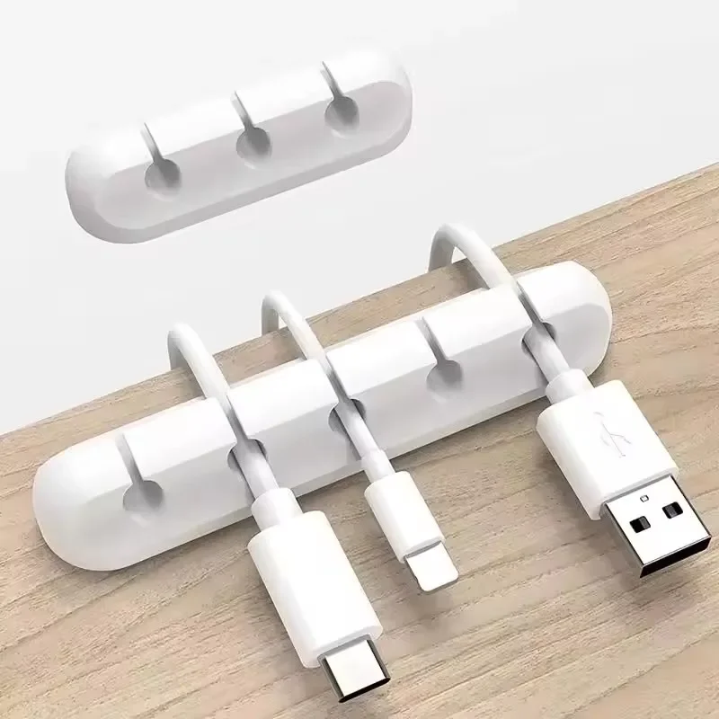 Cable Organizer - 실리콘 USB 케이블 정리대, USB 충전
