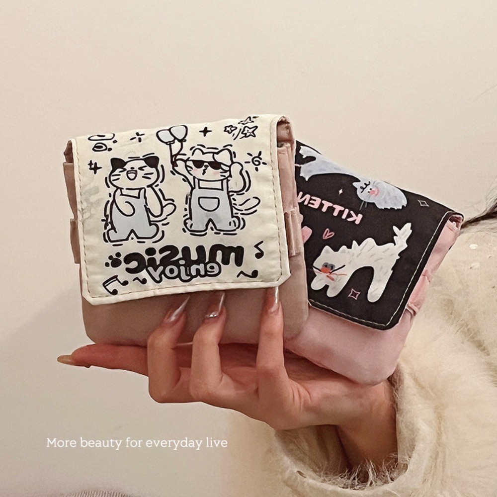 Cable Organizer - 미니 데이터 케이블 정리함 생리대 가방