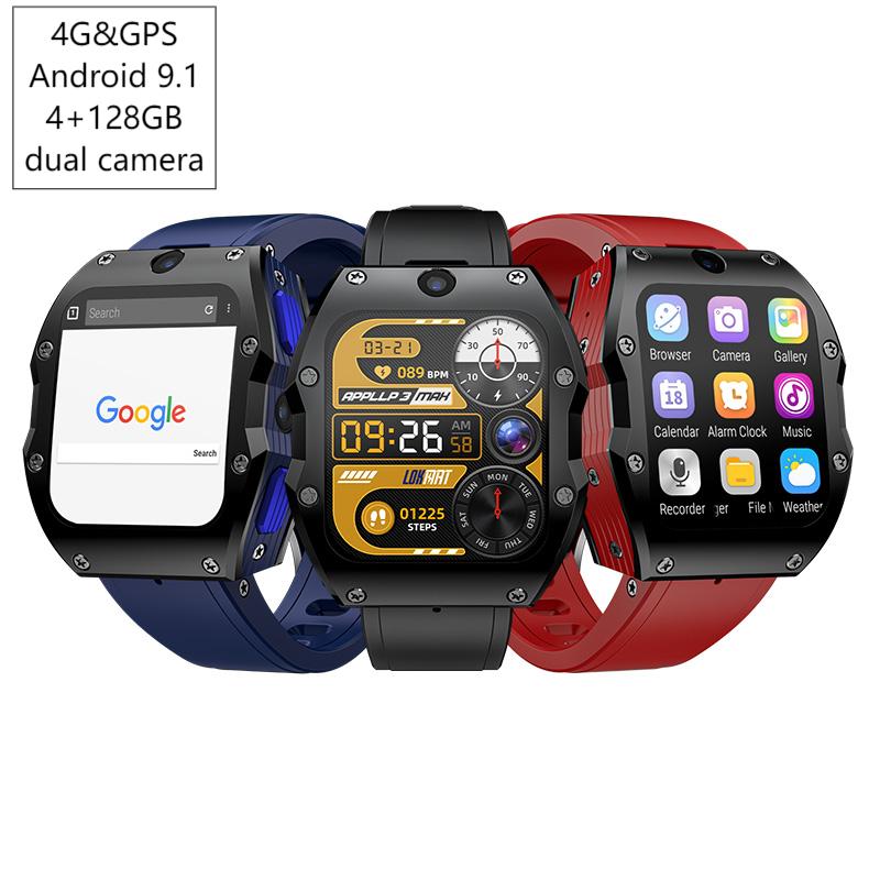 4G 안드로이드 스마트워치 4+128GB GPS 듀얼  - Smart Watch 리뷰 및 가격