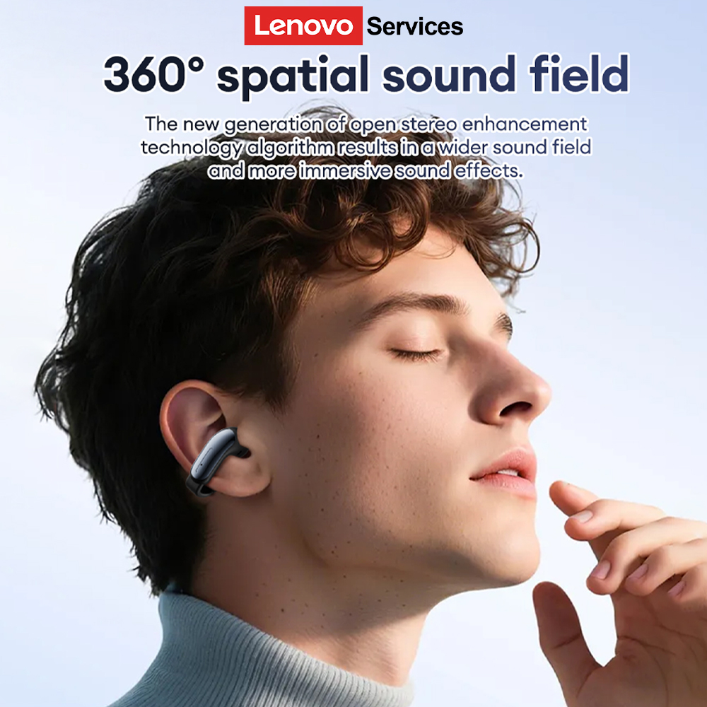 레노버 LES-108 골전도 TWS 이어 클립 이어폰  - Headphones Wireless 리뷰 및 가격