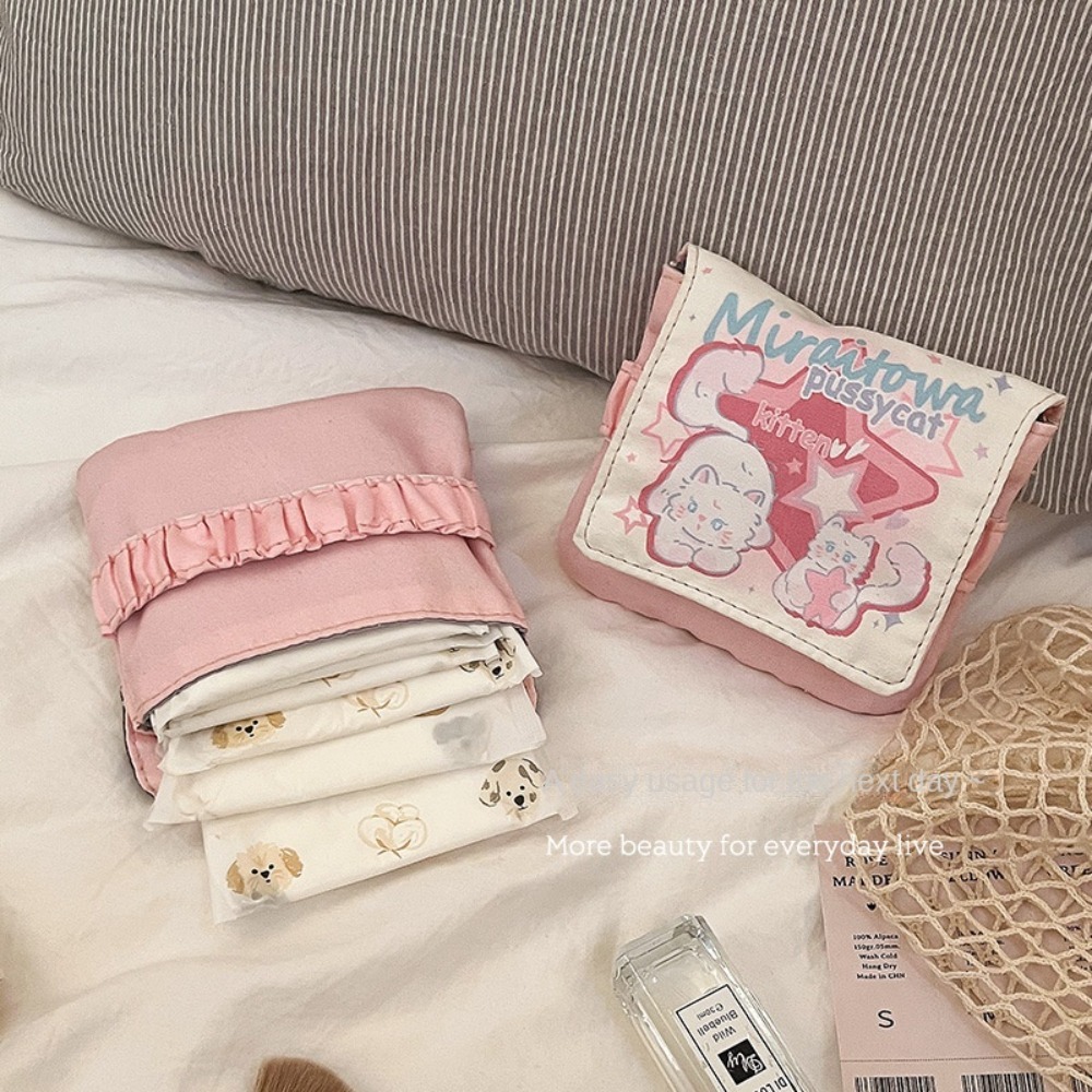 창의적인 디자인의 데이터 케이블 정리함, 위생용품 파우 - Cable Organizer 리뷰 및 가격