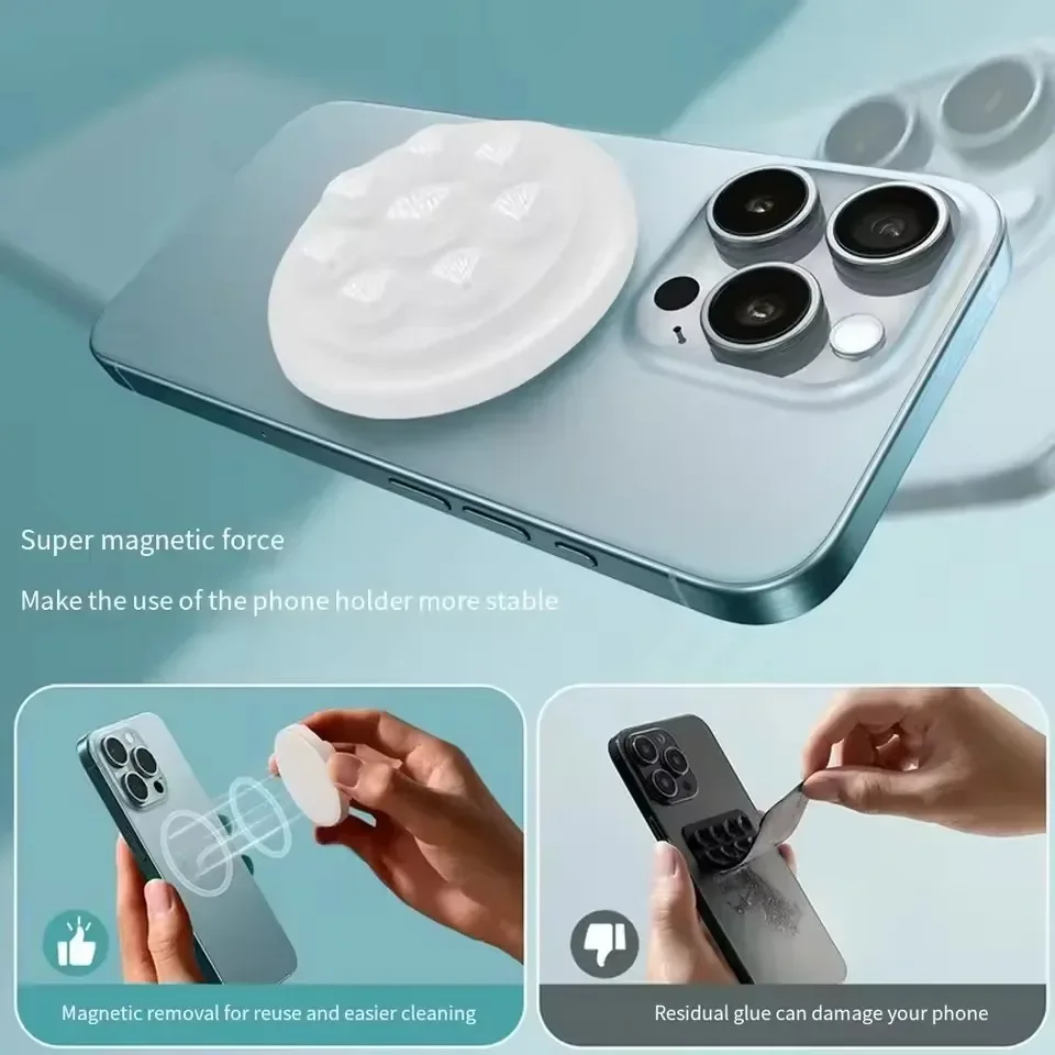 MagSafe 자기 부착식 휴대폰 거치대, 실리콘 자석 - Phone Holder 리뷰 및 가격