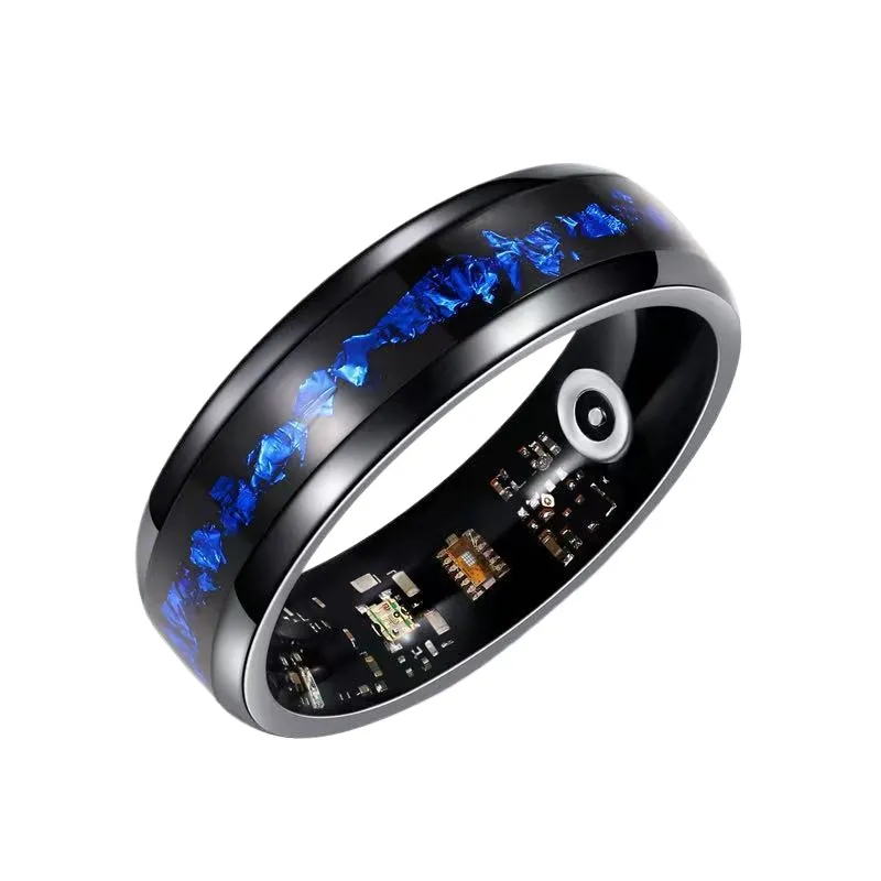 스마트 링 블루 골드 포일 디자인 심박수 혈중 산소 수 - Smart Watch 리뷰 및 가격
