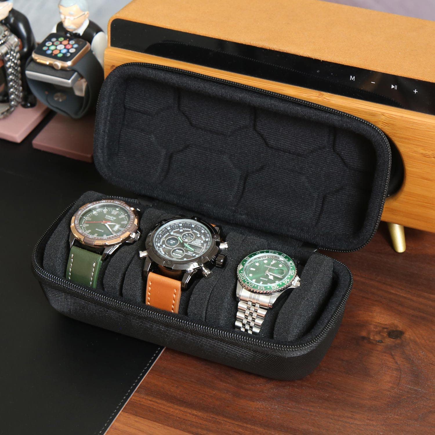 남성용 또는 여성용 시계 상자 정리함, 시계 여행용 케 - Smart Watch 리뷰 및 가격