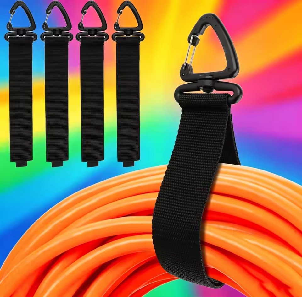 회전 버클이 있는 코드 정리 홀더, 전선 관리, 나일론 - Cable Organizer 리뷰 및 가격