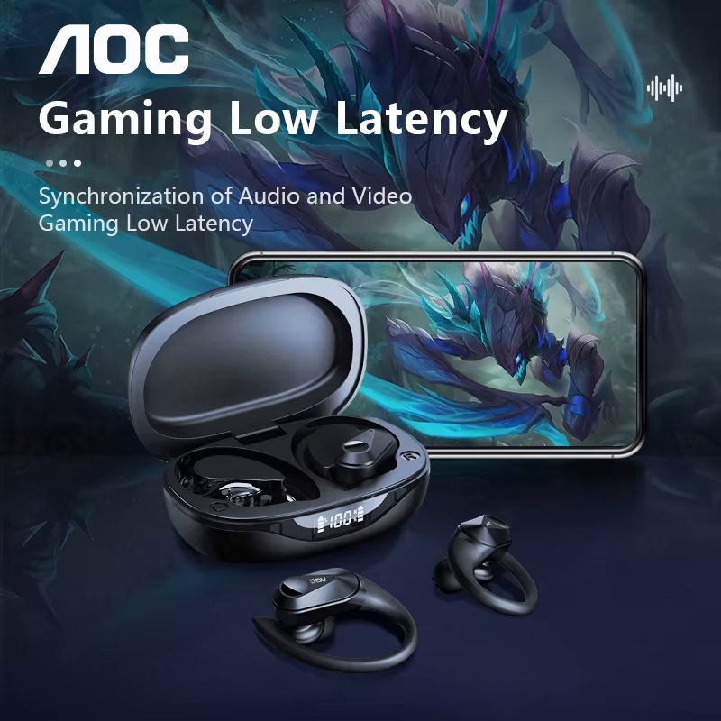 초이스 AOC 스포츠 헤드셋 무선 블루투스 6.0 이어 - Headphones Wireless 리뷰 및 가격