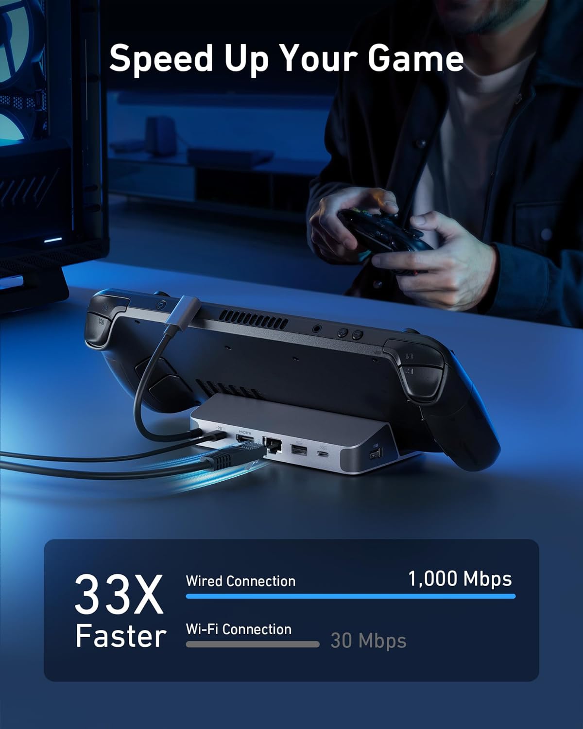 스팀덱/ROG Ally용 앵커 충전 스테이션, 6-in - Usb Hub 리뷰 및 가격