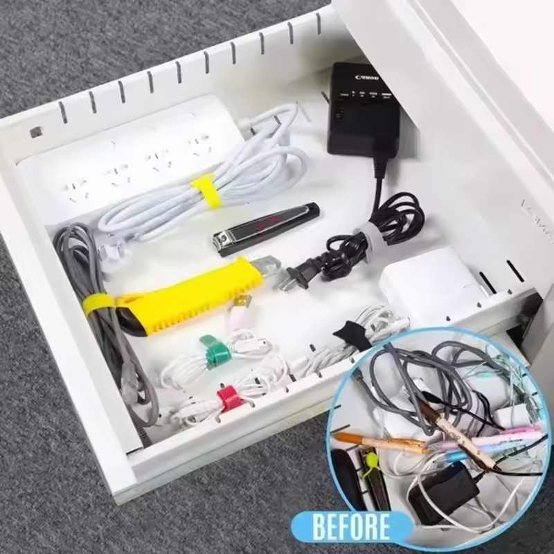 10/30/50Pcs 재사용 가능한 후크 및 루프 케이 - Cable Organizer 리뷰 및 가격