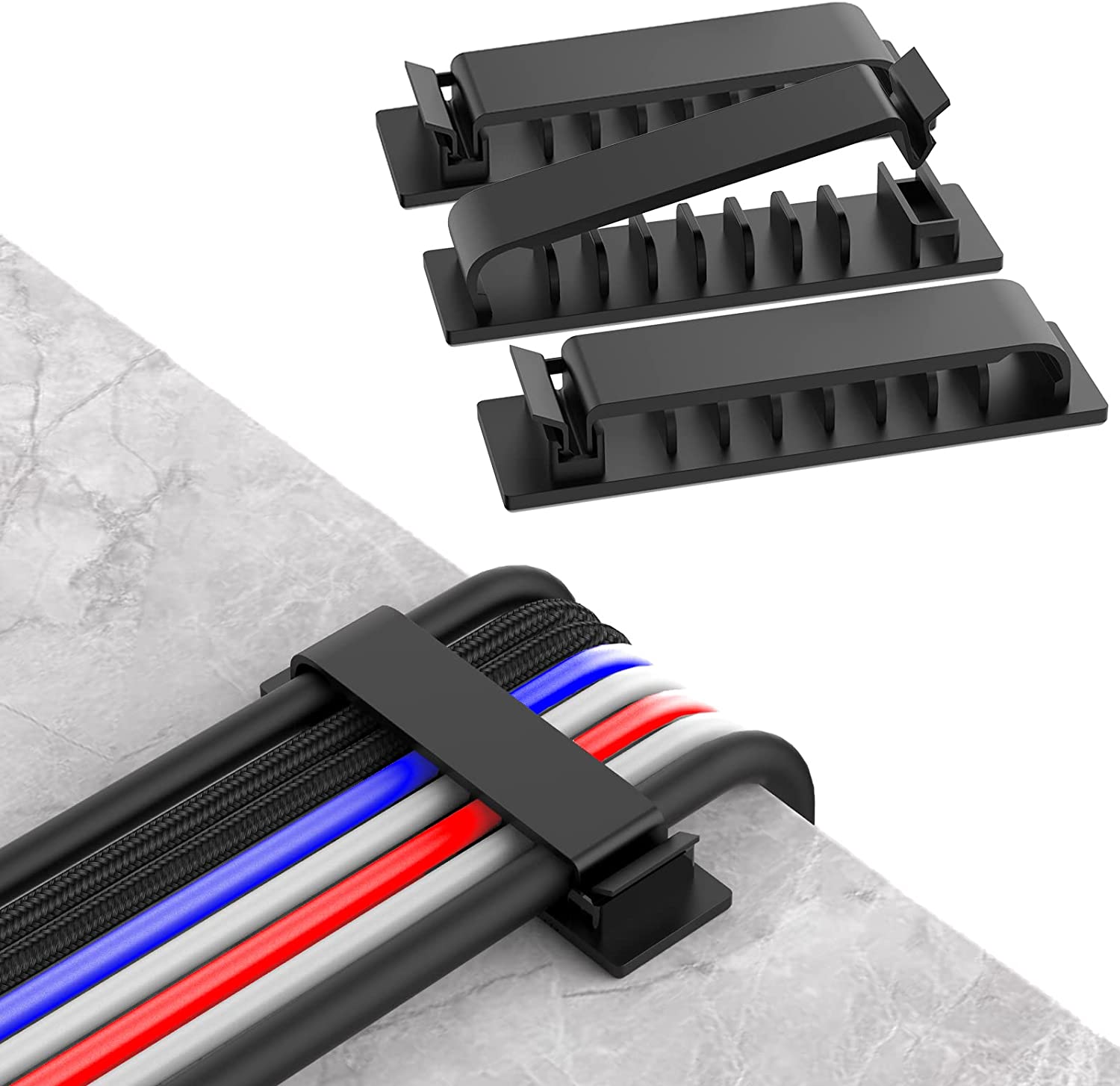 케이블 정리기 코드 관리 와이어 홀더 유연한 USB 케 - Cable Organizer 리뷰 및 가격